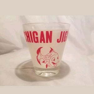 Collectible Michigan Jigger Oversized Glass